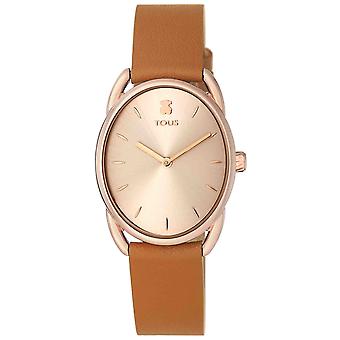 Tous watches dai watch for Analog Quartz Woman with Cowhide Bracelet 100350445