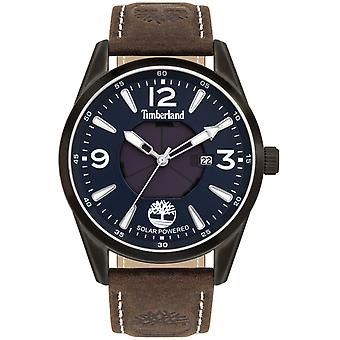 Timberland rockbridge Solar Analoog Herenhorloge met TBL Cowskin Bracelet.16004JYU-03