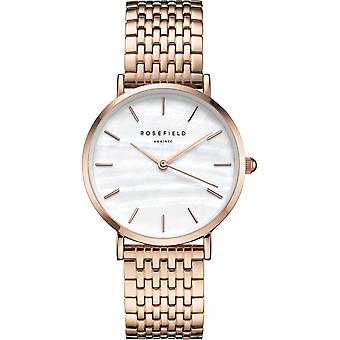 Rosefield upper east side Watch for Women Analog Quartz with stainless steel bracelet plated in GOLD UEWR-U20