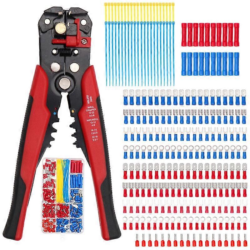 Adjustable Automatic Wire Stripper Crimping Tool for Electrical Projects