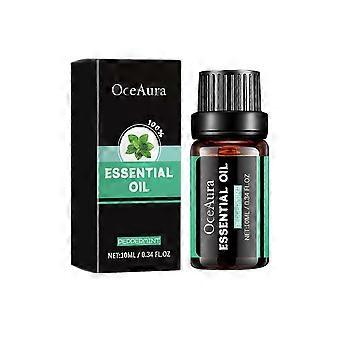 2pcs Peppermint Essential Oil for Skin Moisturizing and Home Aromatherapy, Refreshing Body Massage Oil and Humidifier Fragrance
