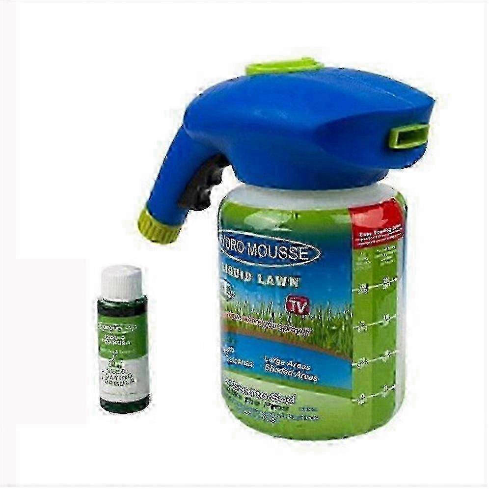 Hose-Connected Lawn Seeding Mousse