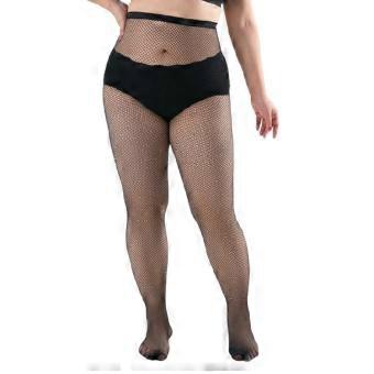 Stretchable Rhinestones Fishnet Tights For Women Large Size Nylon Eveningwear Hosiery Glittering Mesh Pantyhose Stocking