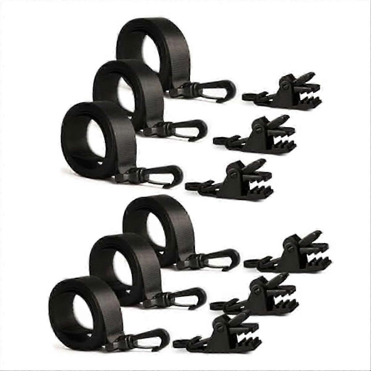 Unbreakable Snap-Lock Solar Cover Straps