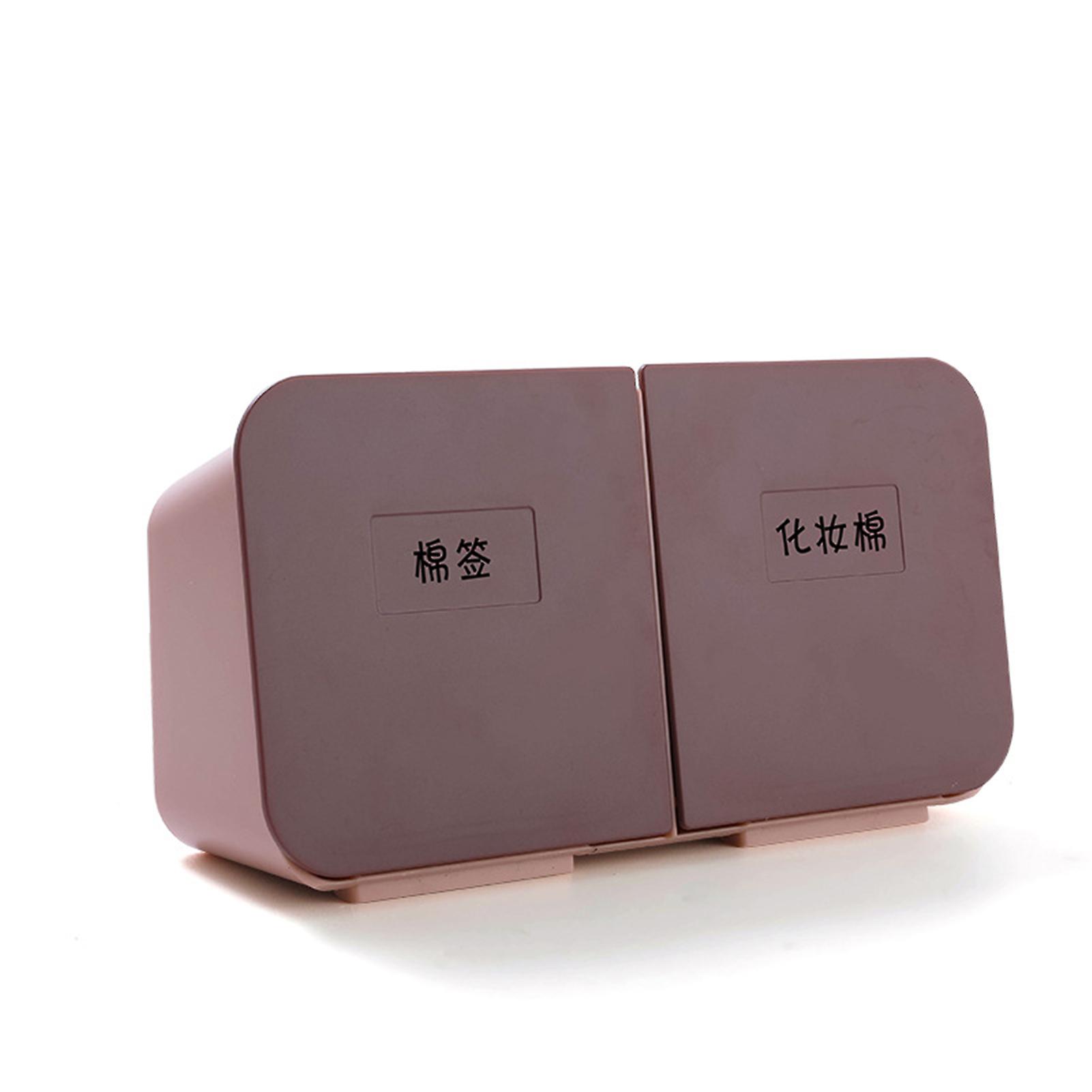 Punch-free Storage Box With 2 Girds Water-proof Durable Anti-dust Long Lasting Lightweigt