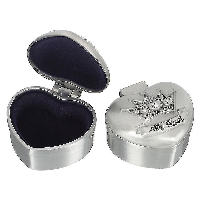4X4cm Femme Lutte Couvre-chef 2pcs Boîte À Dent En Alliage Pour Bébé Boîte Souvenir Porte-Dent De Bébé Dent K