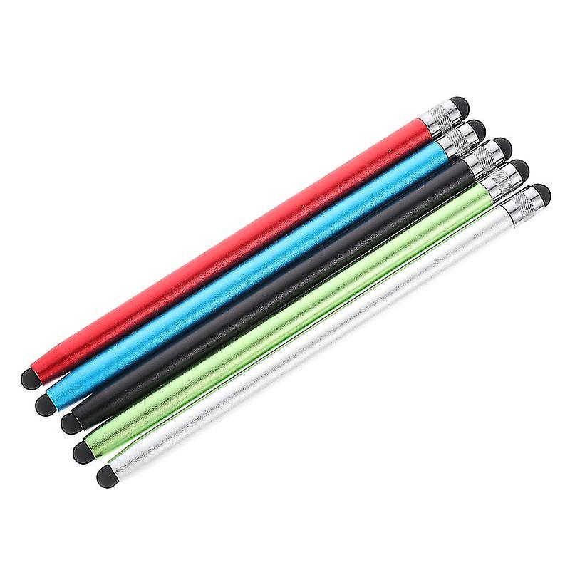 14X1x1cm Assorted Color Stylus Pens 5pcs Smart Phone Stylus Pens Electronic Screen Writing Pens Port