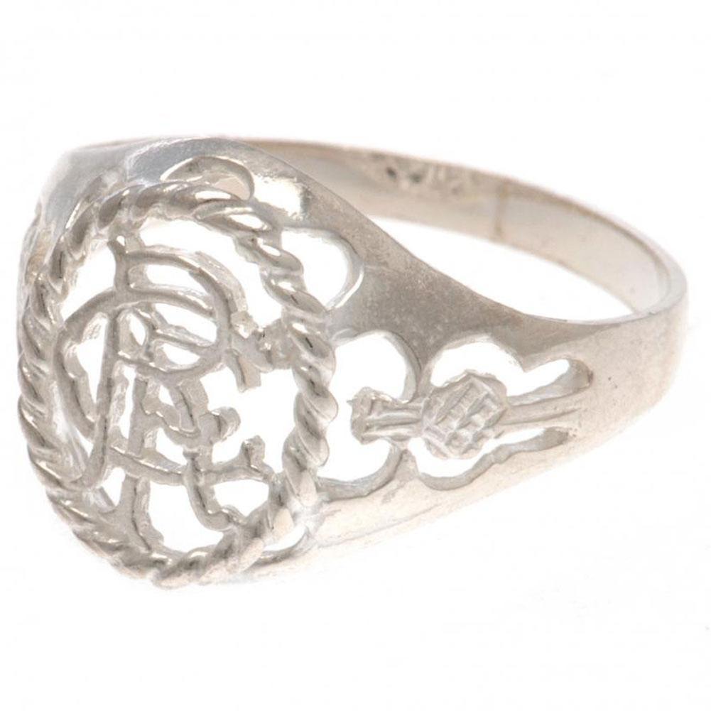 Rangers Fc Sterling Silver Ring