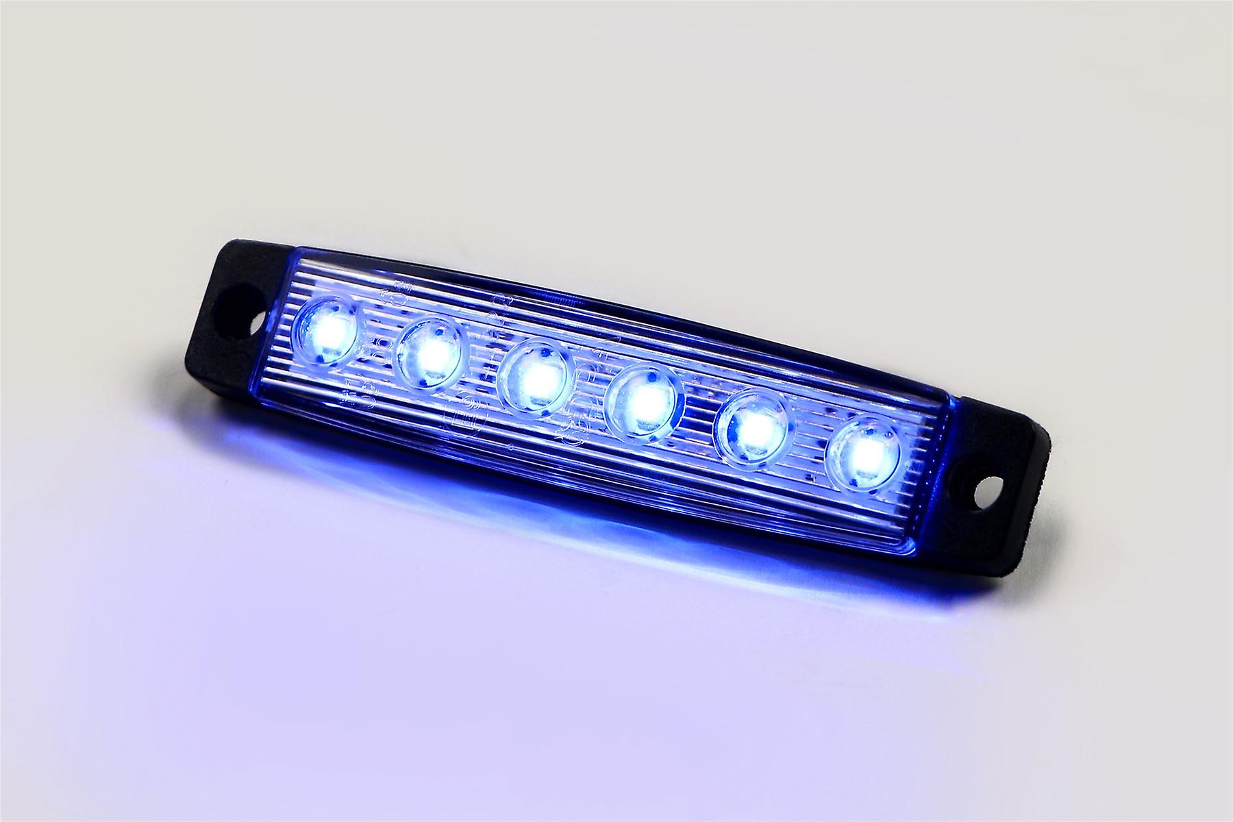 LED Blue Universal Side Marker Light