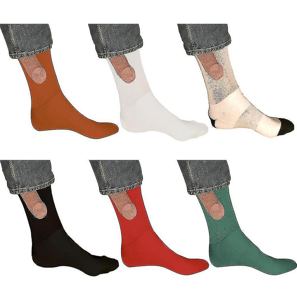 3 Pairs "show Off"-funny Sock Novelty Sock Christmas Gift New