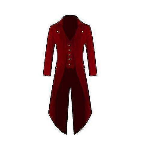 Queue-de-pie Steampunk gothique Jacket_a