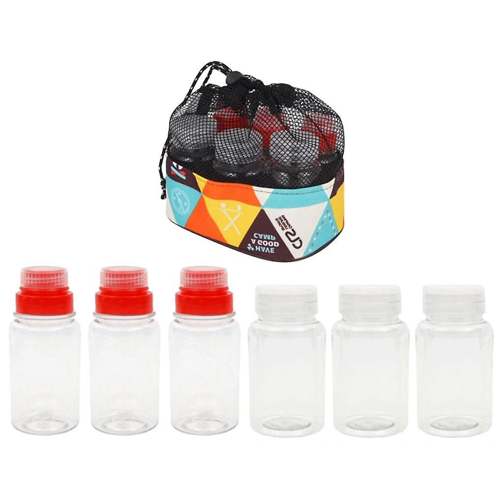 BBQ Grilling Spice Jar Container Condiment Pepper Salt Bottle  Mixed