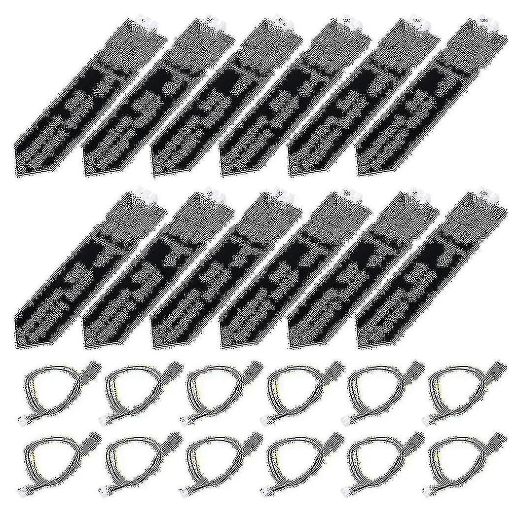 12pcs Capacitive Soil Moisture Sensor Module 3.3-5.5v 3-pin W/gravity Wire Corrosion Resistant For