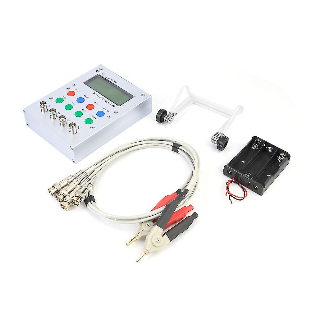 Xjw01 Digital Bridge 0.3% LCR kondensator modstand induktans ESR Meter 220v CN stik