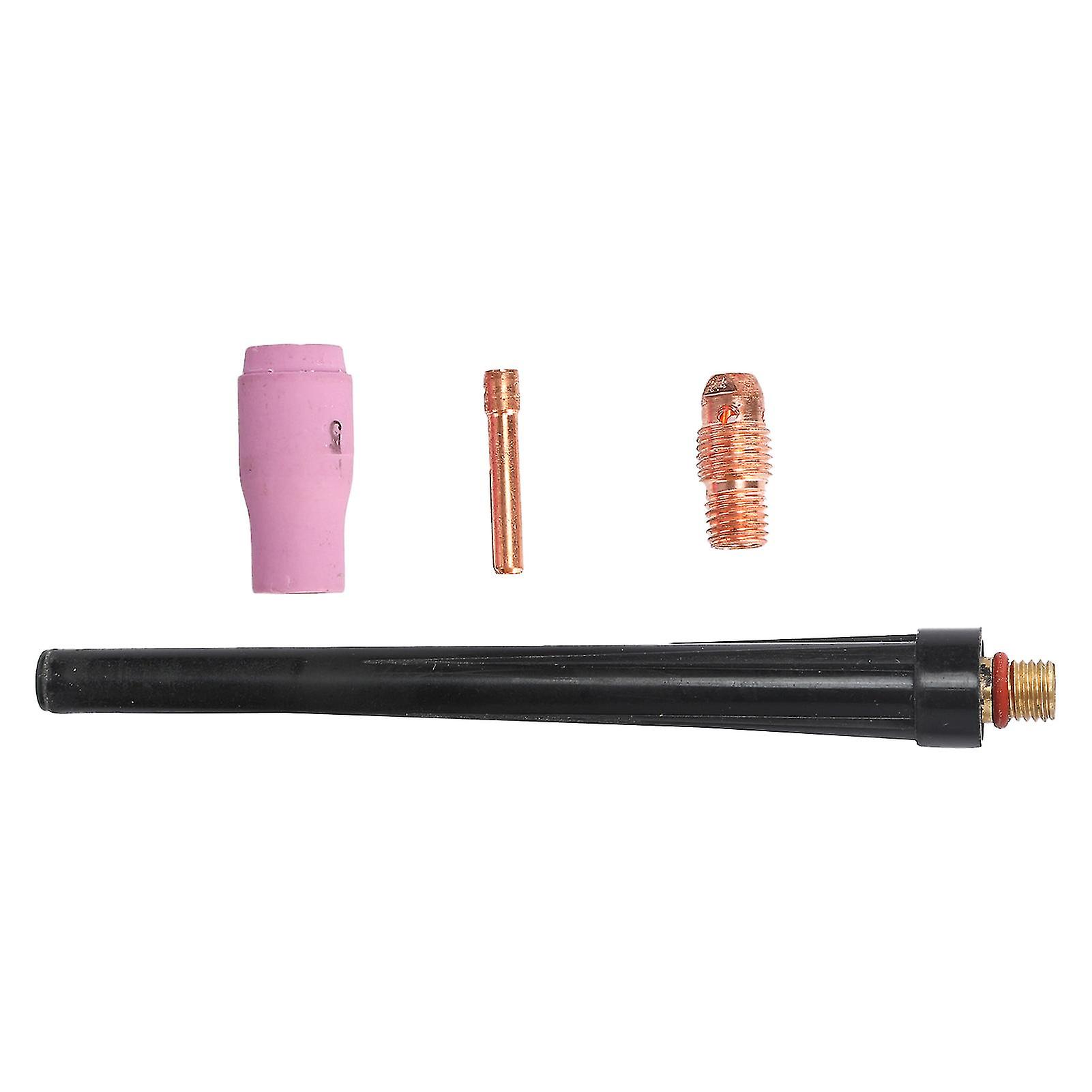 4pcs/set Wp-9 Torch Welding Accessories High Compatibility Simple Operation Portable Tig Torch Consumables Accessories Kit For Arc Welding Mach