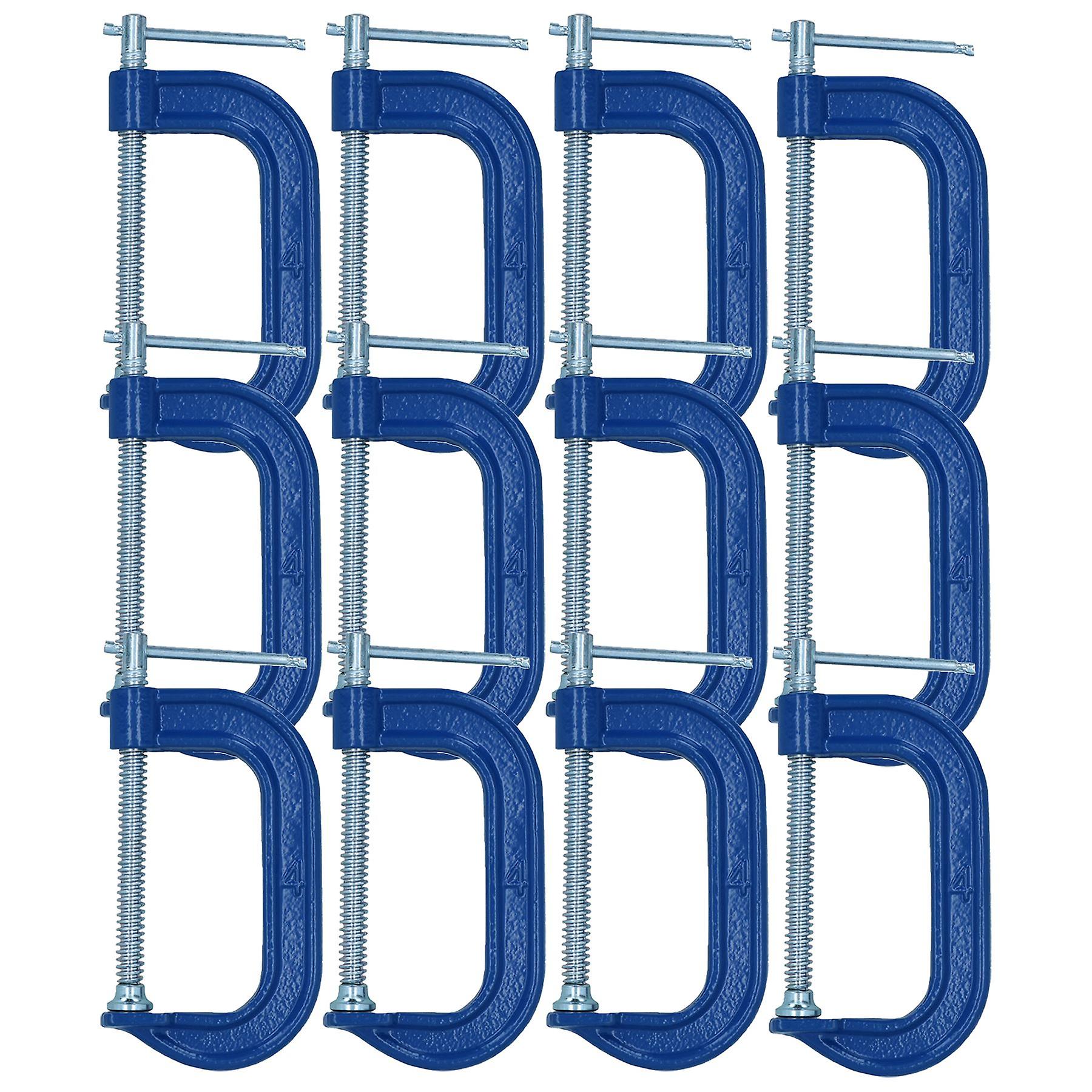 4” G Clamp Fastener Holder Support Vice Clamping For Welding Fabrication 12pc