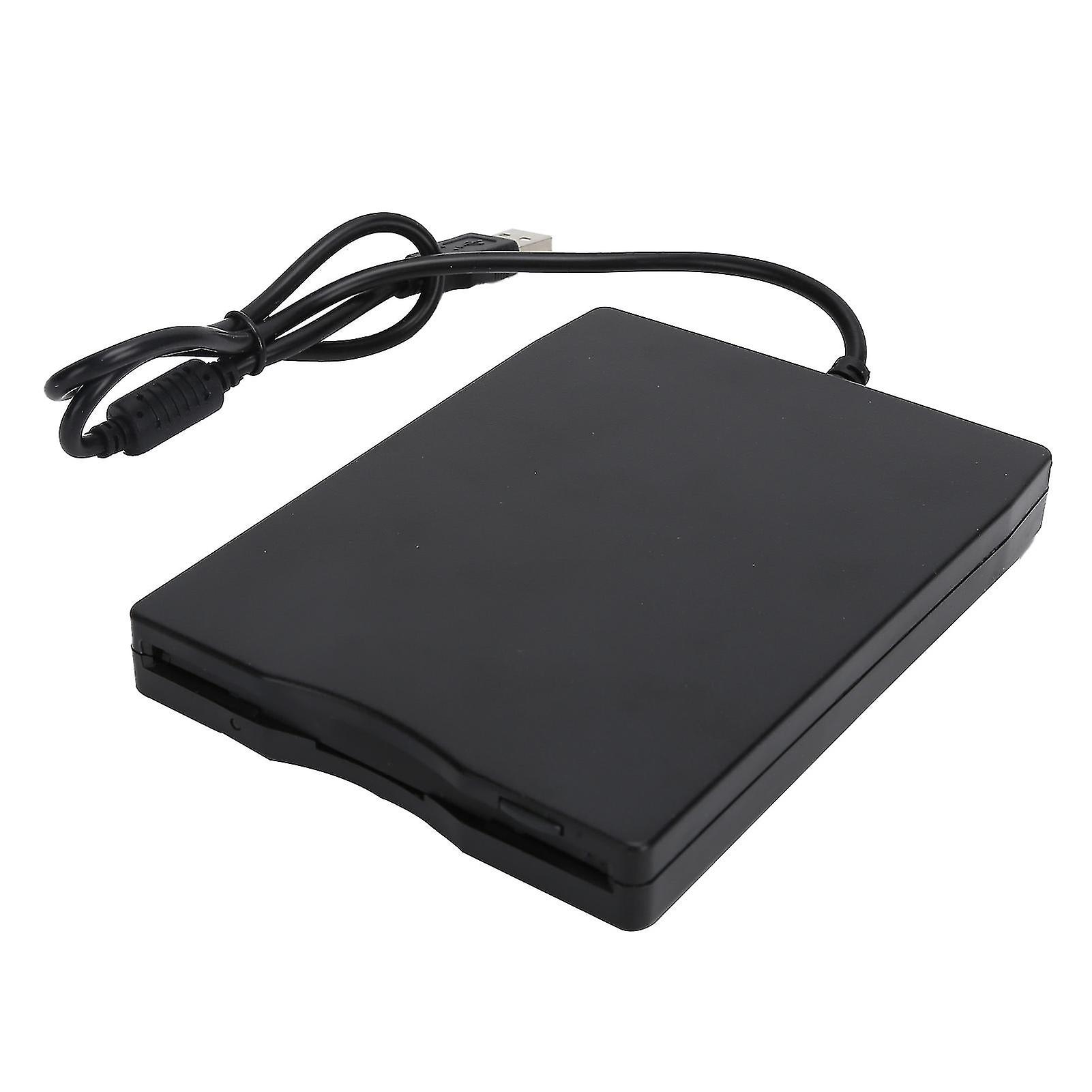 Usb Floppy Disk Drive External Portable 1.44mb Fdd Universal For Laptops Desktops 3.5in