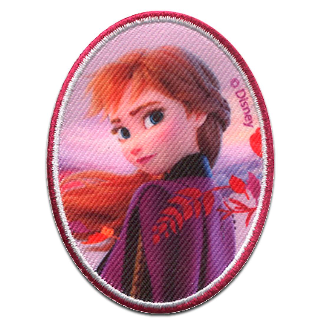 © Disney Frozen 2 Frozen 2 Anna oval - patch / iron-on patch / iron-on patch / patches / iron on