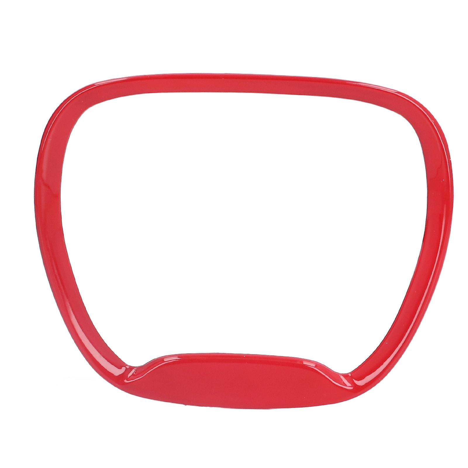 Car Steering Wheel Sticker Self Adhesive Replacement for Jeep Grand Cherokee SRT8 2014‑2019Red