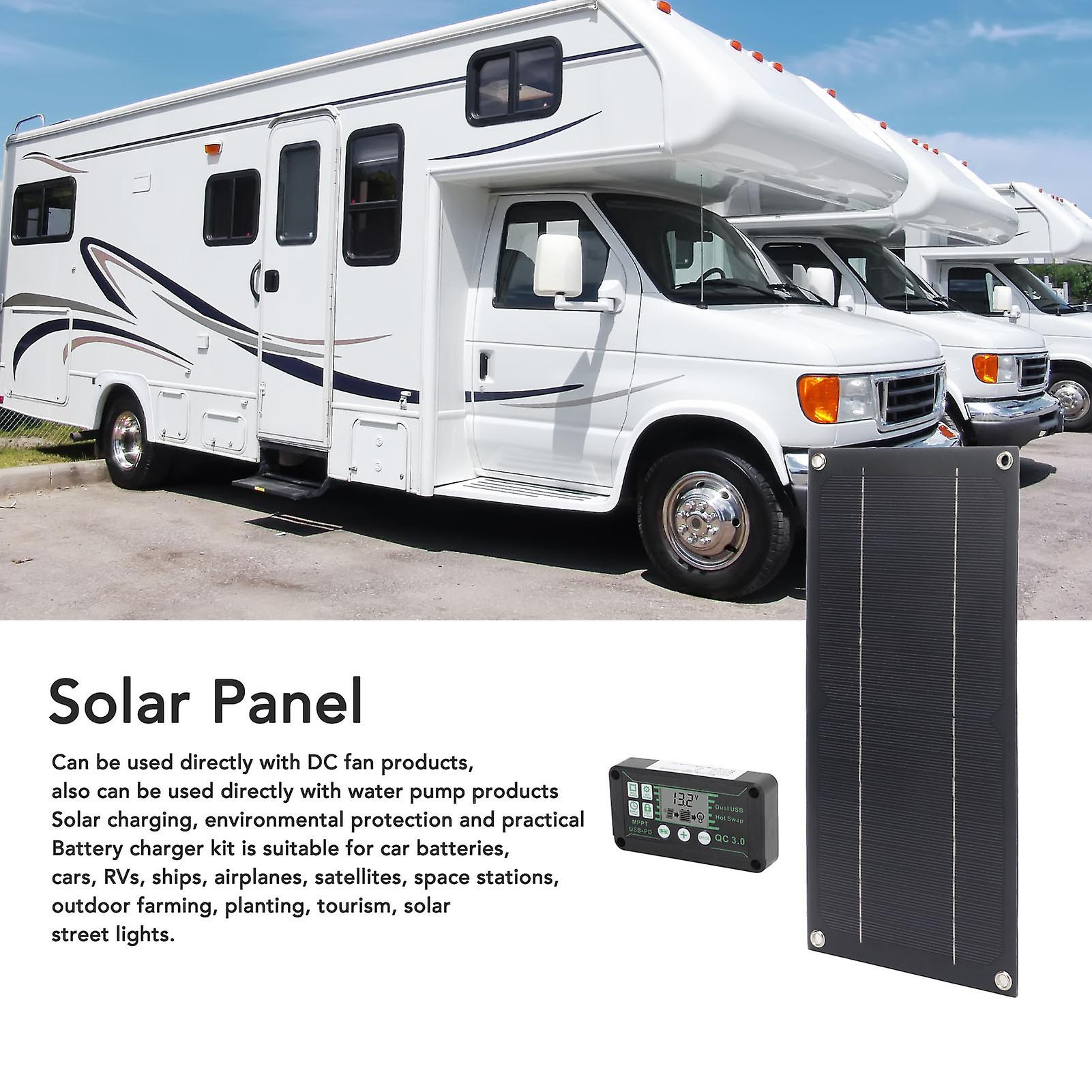 Solar Panel Kit,Solar Panel Monocrystalline Silicon W Solar Panel Solar Charge Controller Unmatched Quality