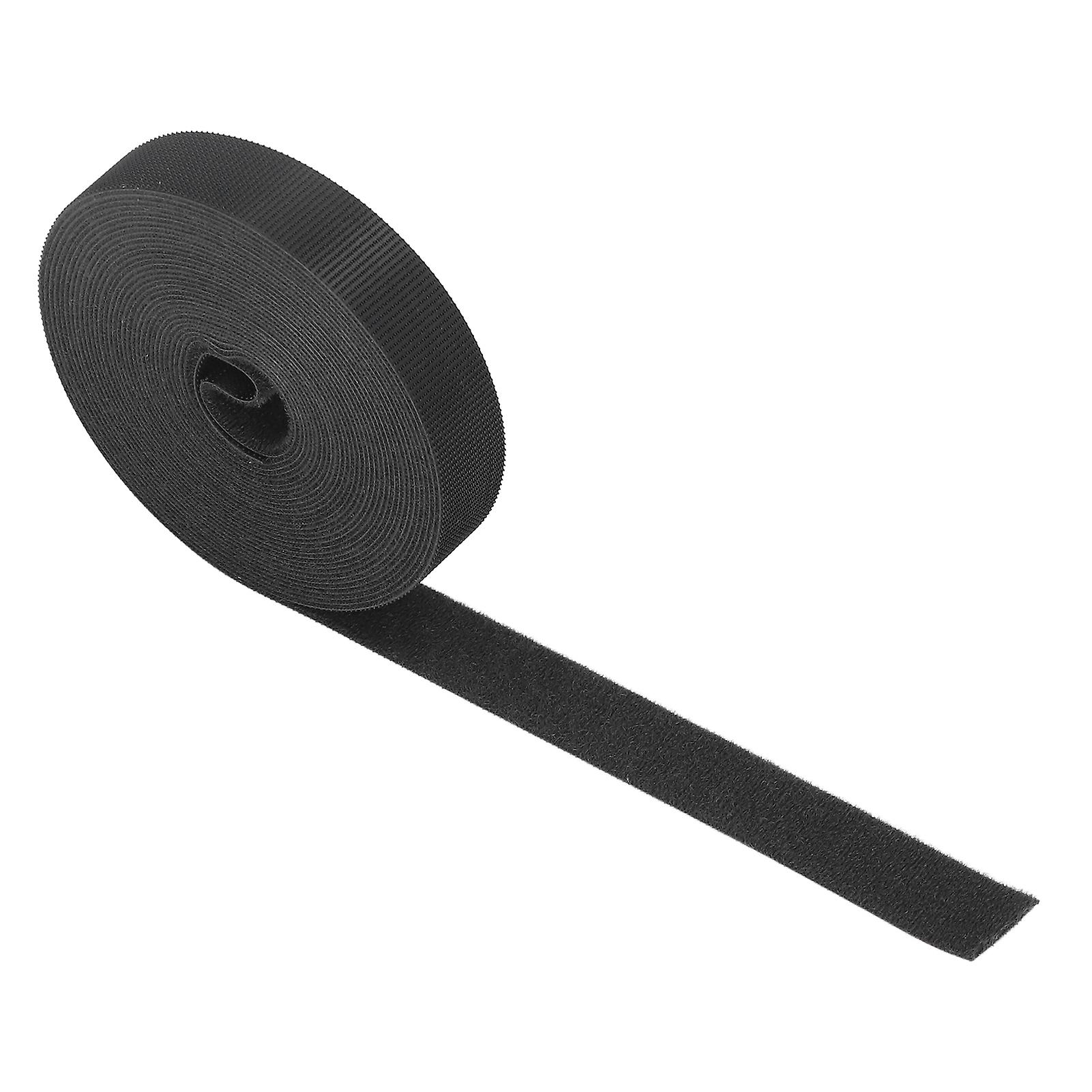 Hook and Loop Cable Ties Multipurpose Reusable Fastening Nylon Tape for Wire Management5 meter / 16.4ft