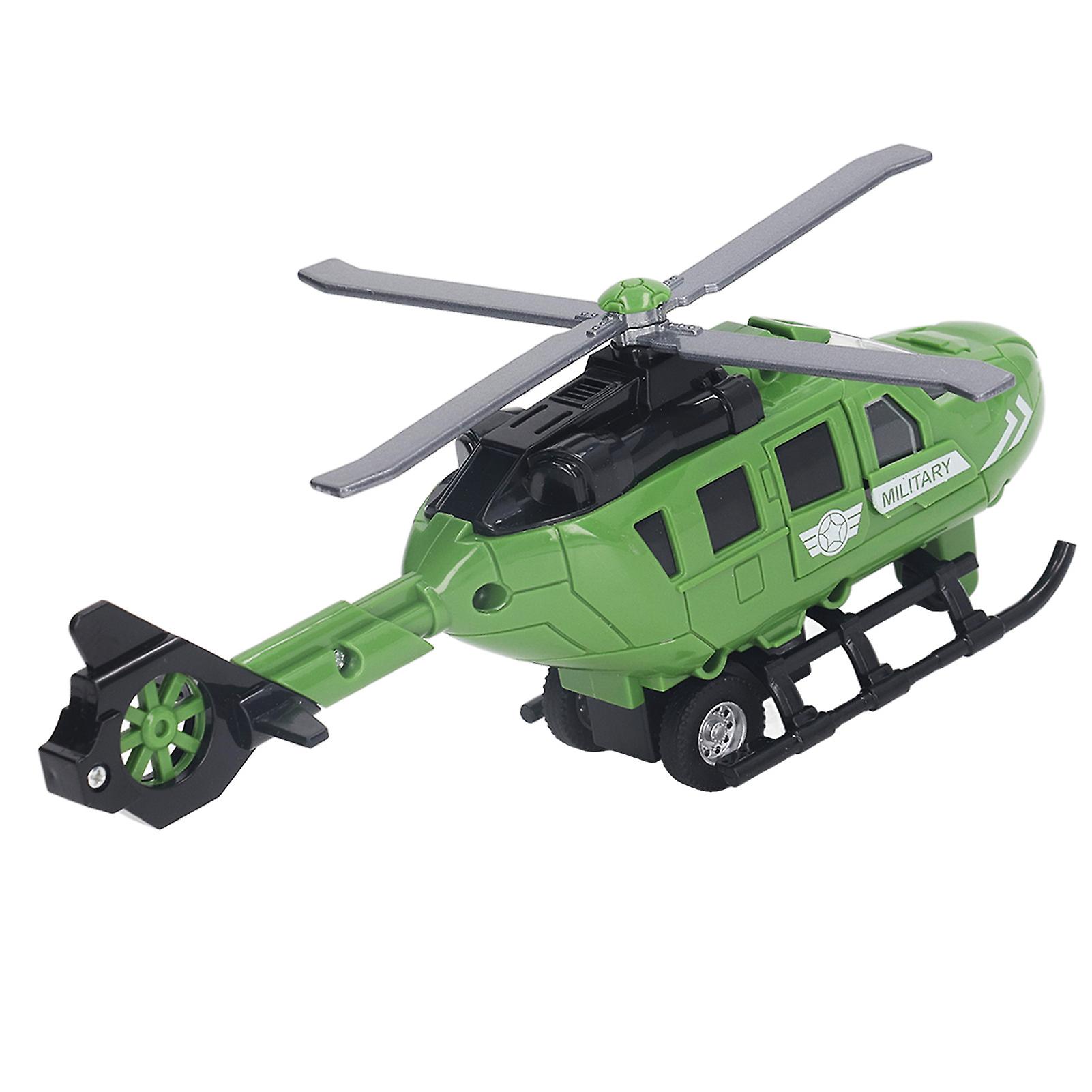 דגם מסוק Diecast מדומה Diecast סגסוגת אינרציה מטוס דגם מטוס צעצוע לילדים ילדים בנים בנות 8.9 אינץ' 