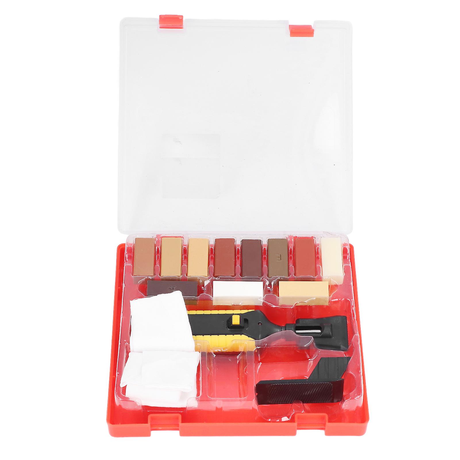 Kit de réparation de parquet multifonction pour meubles en bois, fissures, stratifié, mastic anti-rayures