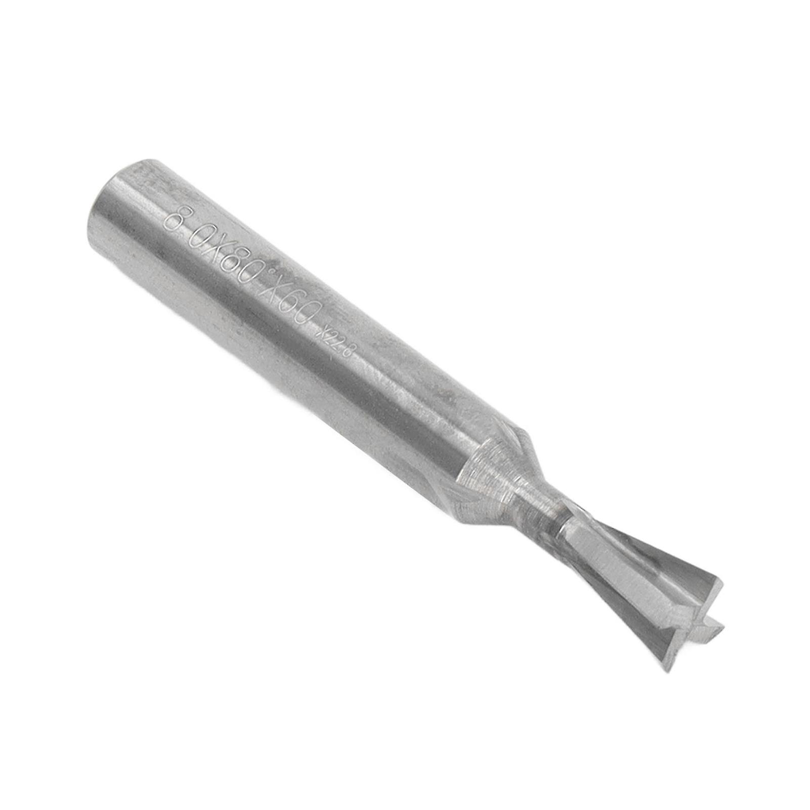 Milling Cutter Dovetail Bit End Mill Universal Shank Carbide 4 Flute Cutting Tool for Working 80 Degree 
