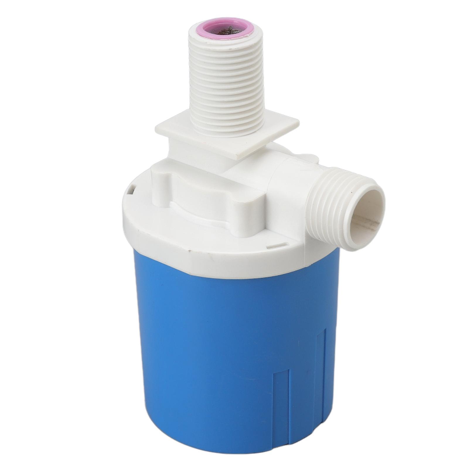 Automatic Float Valve Plastic Compact Leakage Proof Inner Water Level Control Valve for Water Tank G1/2 Built in Top Entry 