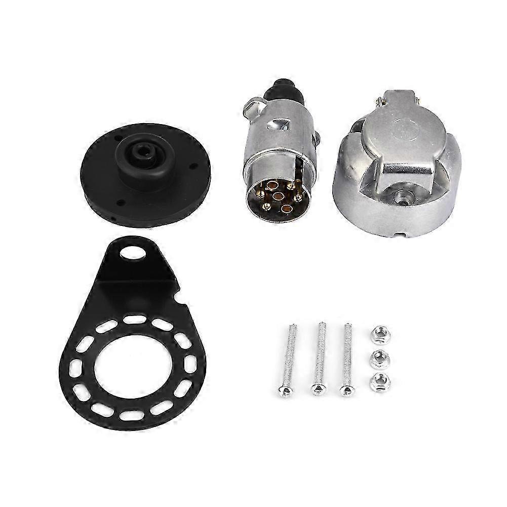 Pin Trailer Plug,12V 7Pin Trailer Plug Trailer Plug Trailer Socket Top Tier Quality