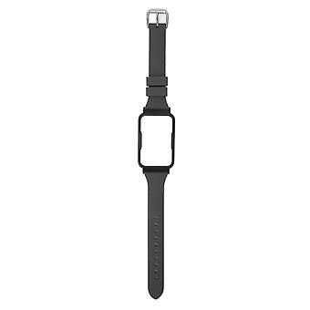 Correa de correa de reloj con estuche de repuesto Pulseras de silicona Accesorio de reloj de correa para Oppo Free Grey