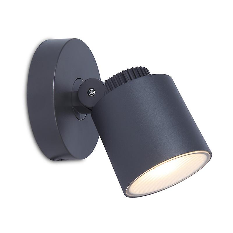 Outdoor Landscape 80 LED Cylindrical Spotlight, Lighting 5.3W Waterproof Garden Light with Bracket for Lawn Decorative Light