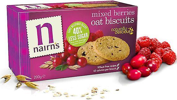 Nairns Mixed Berries Oat Biscuits 200g x10
