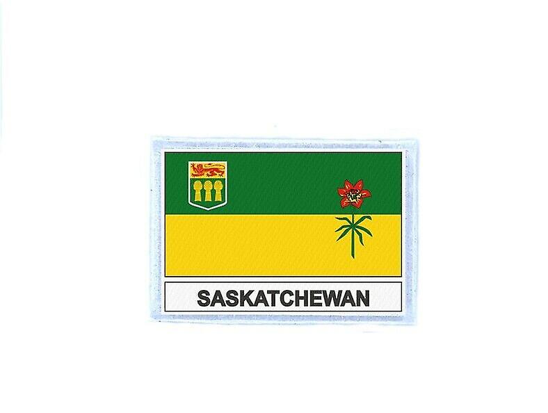 Badge patch badge prints canada saskatchewan flag