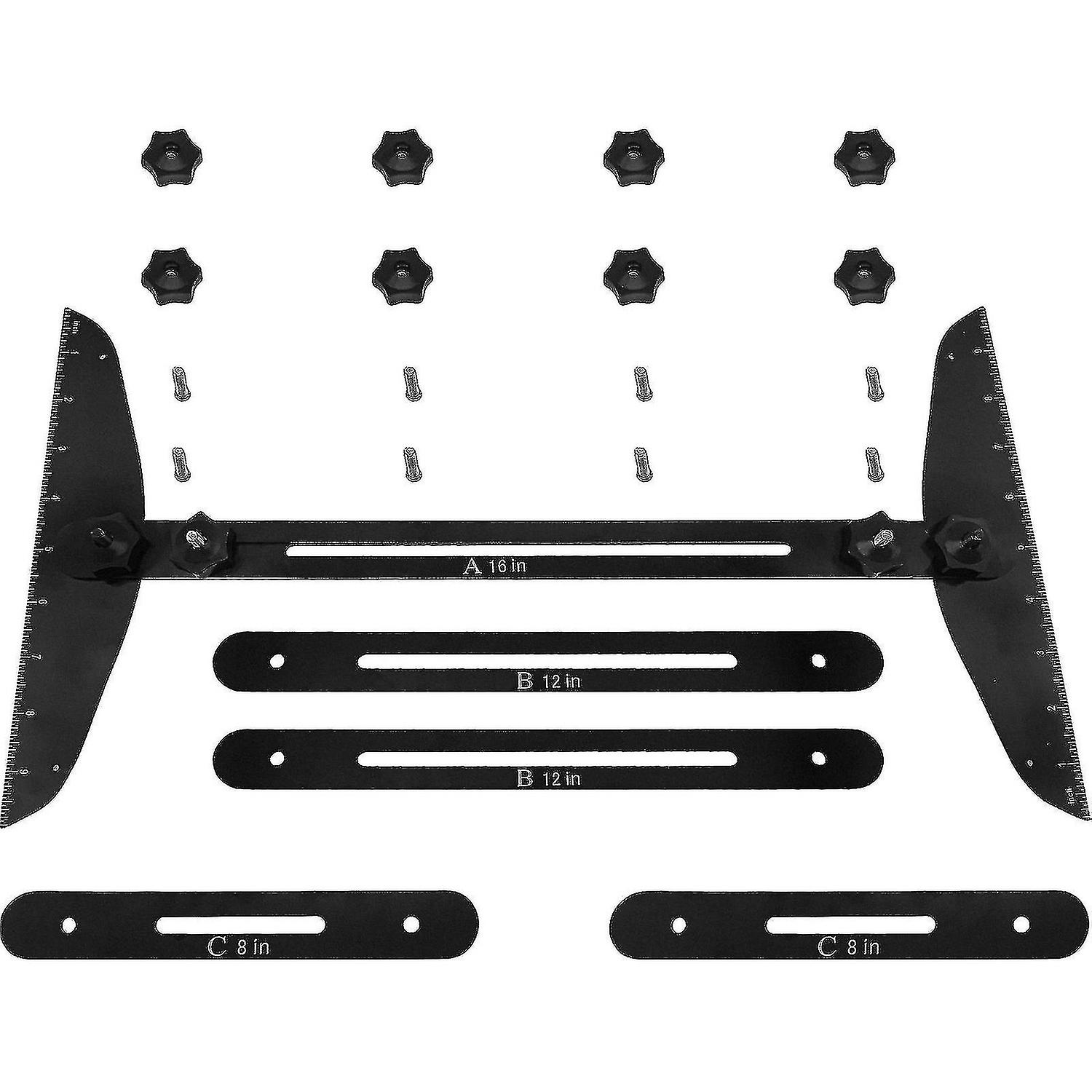 Stair ruler multifunctional folding ruler household tool