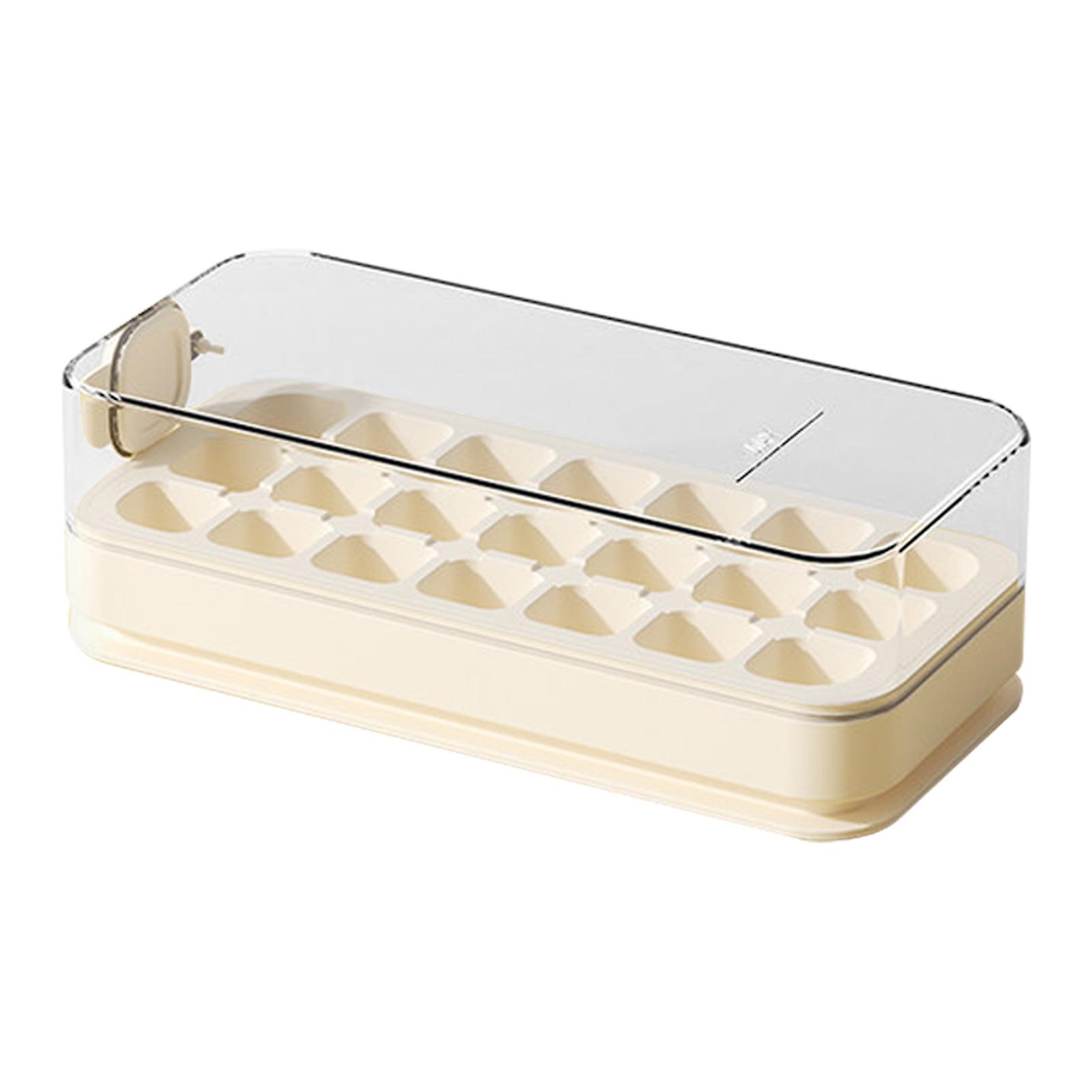 Quick Ice Cubes Making Box with Lid Reusable Ice Making Template for DIY Ice Drinking