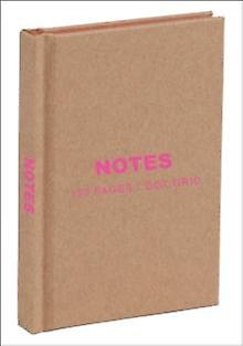 Kraft And Pink Mini Notebook Notebook  blank book Book