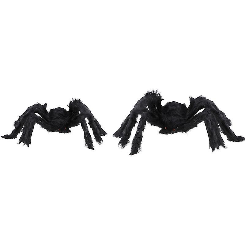 2pcs Spider Toy For Halloween Decor