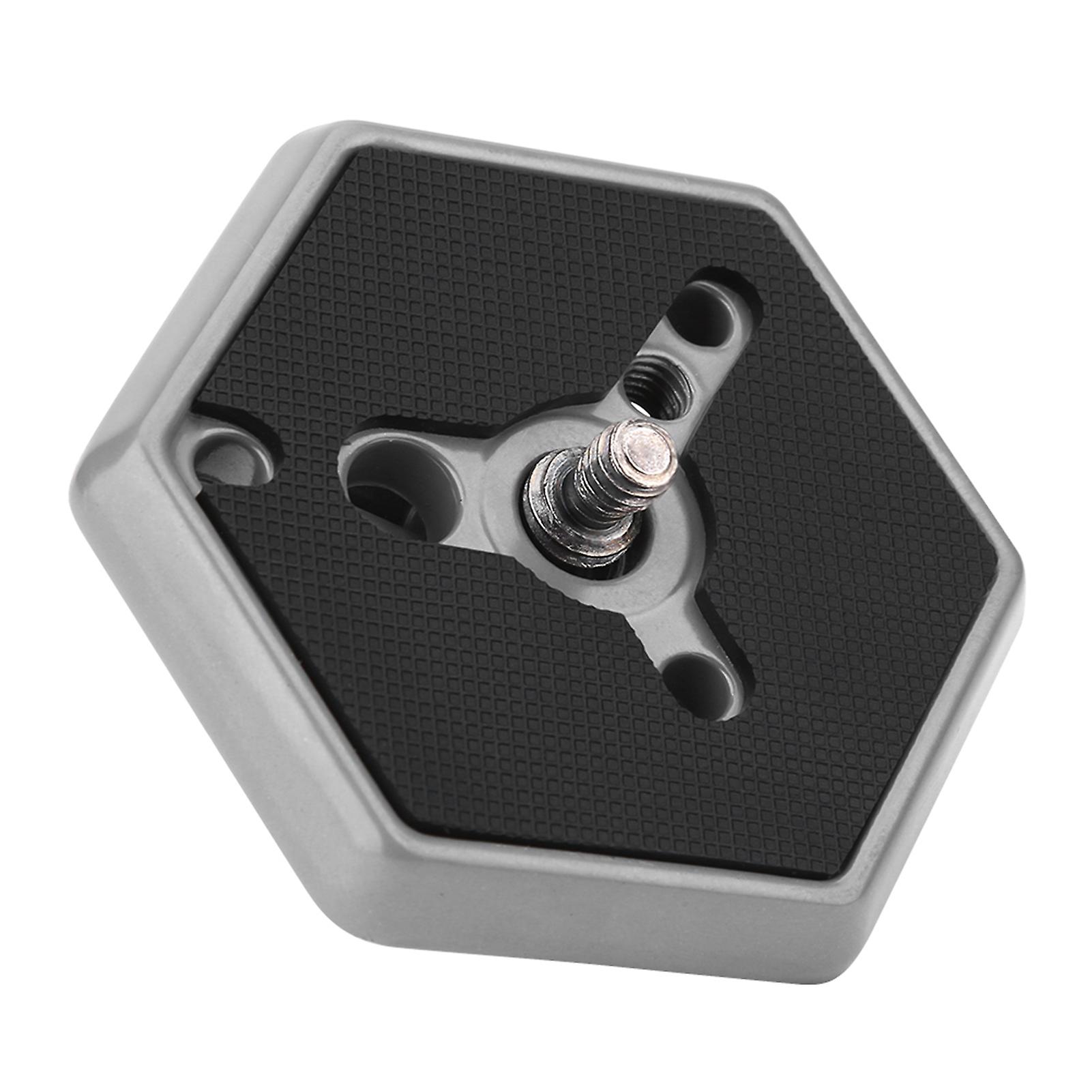 Hexagonal Quick Release Plates 3049 1/4" Screw For Manfrotto 030?14 RC0 3063 Photo Studio Acces