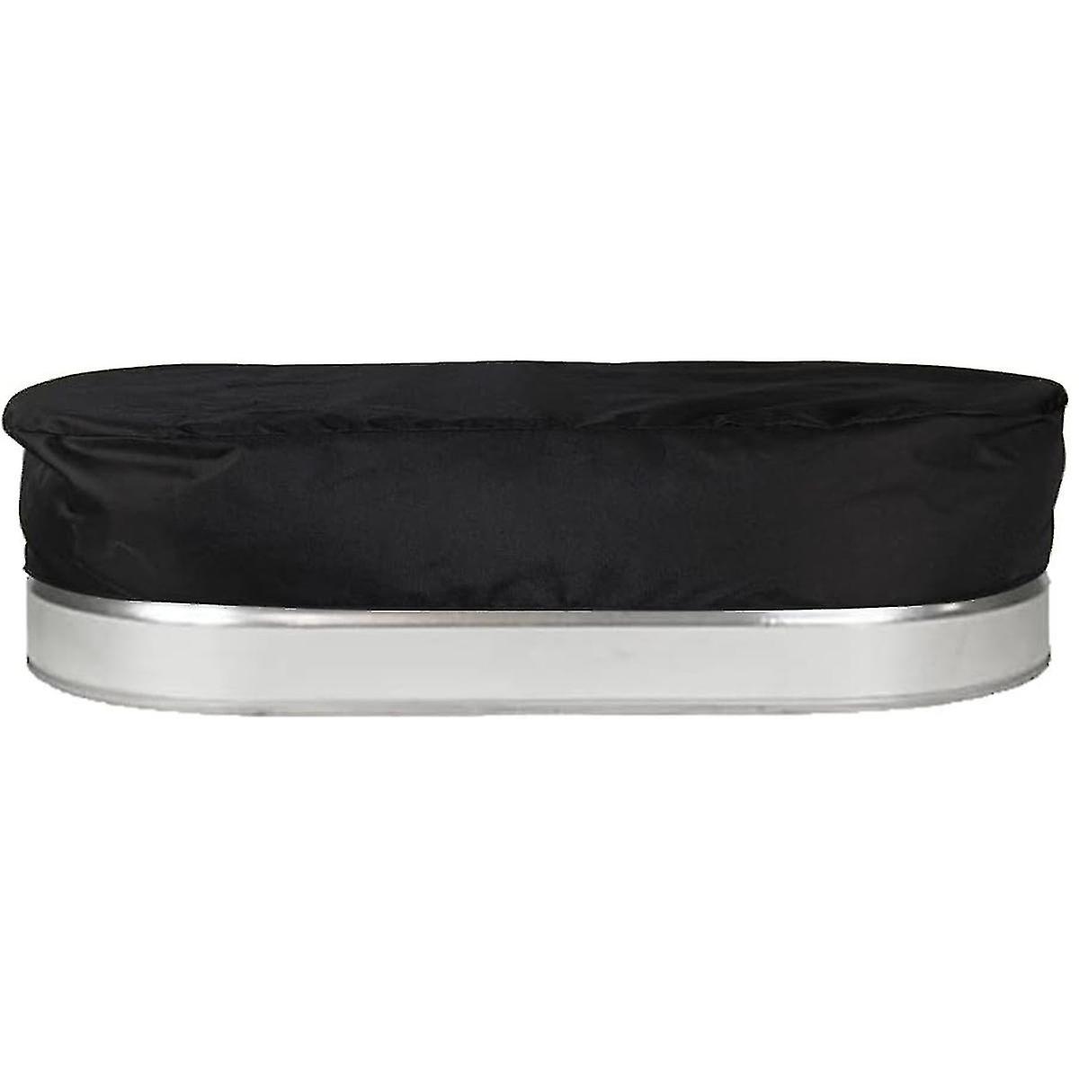 bd-4ft 6/8ft מיכל מתכת סגלגל מיכל בריכת צלילה קרה עמיד למים חובה כבדה עגול הסתיים מיכל מלאי מים כיסוי אמבט קרח לבריכה ביתית חיצונית