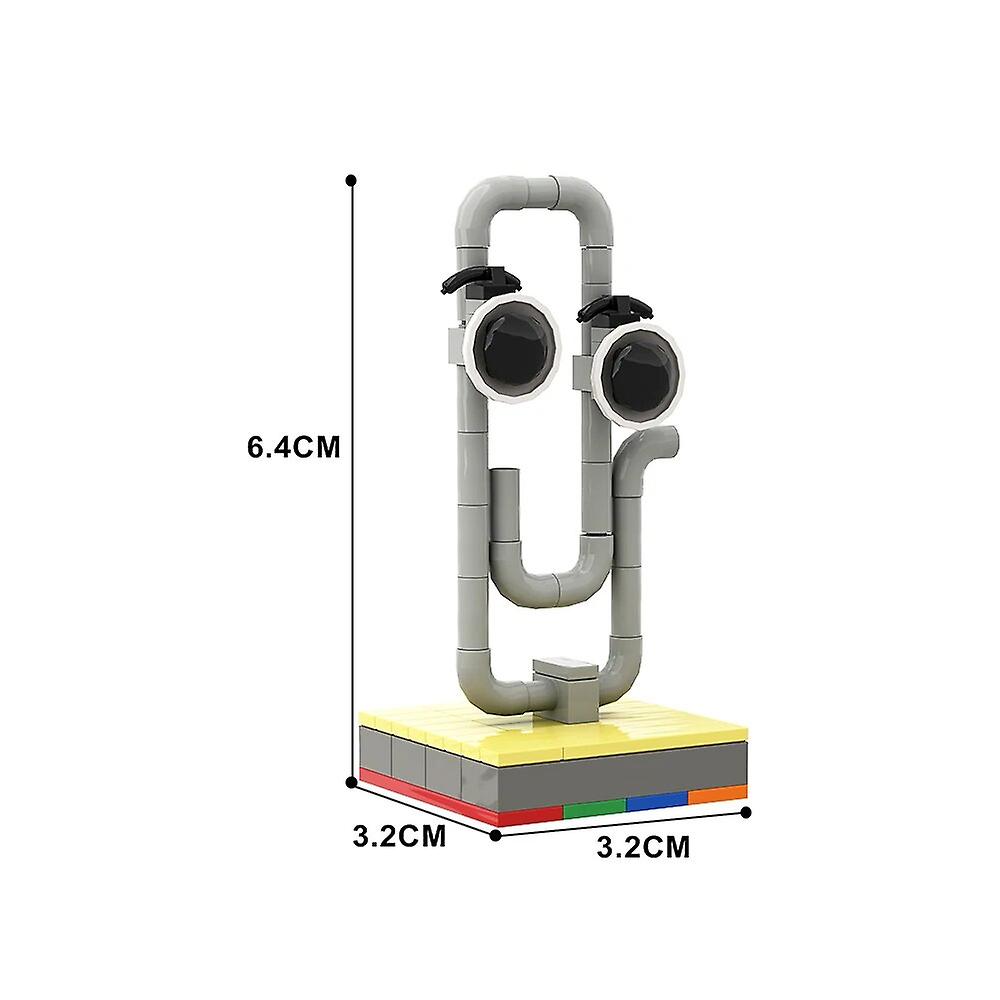 Clippy The Age Revealer Building Blocks Moc Ideal Search For Invalid Icons Model Sets Bricks Toys Diy For Adult Collection