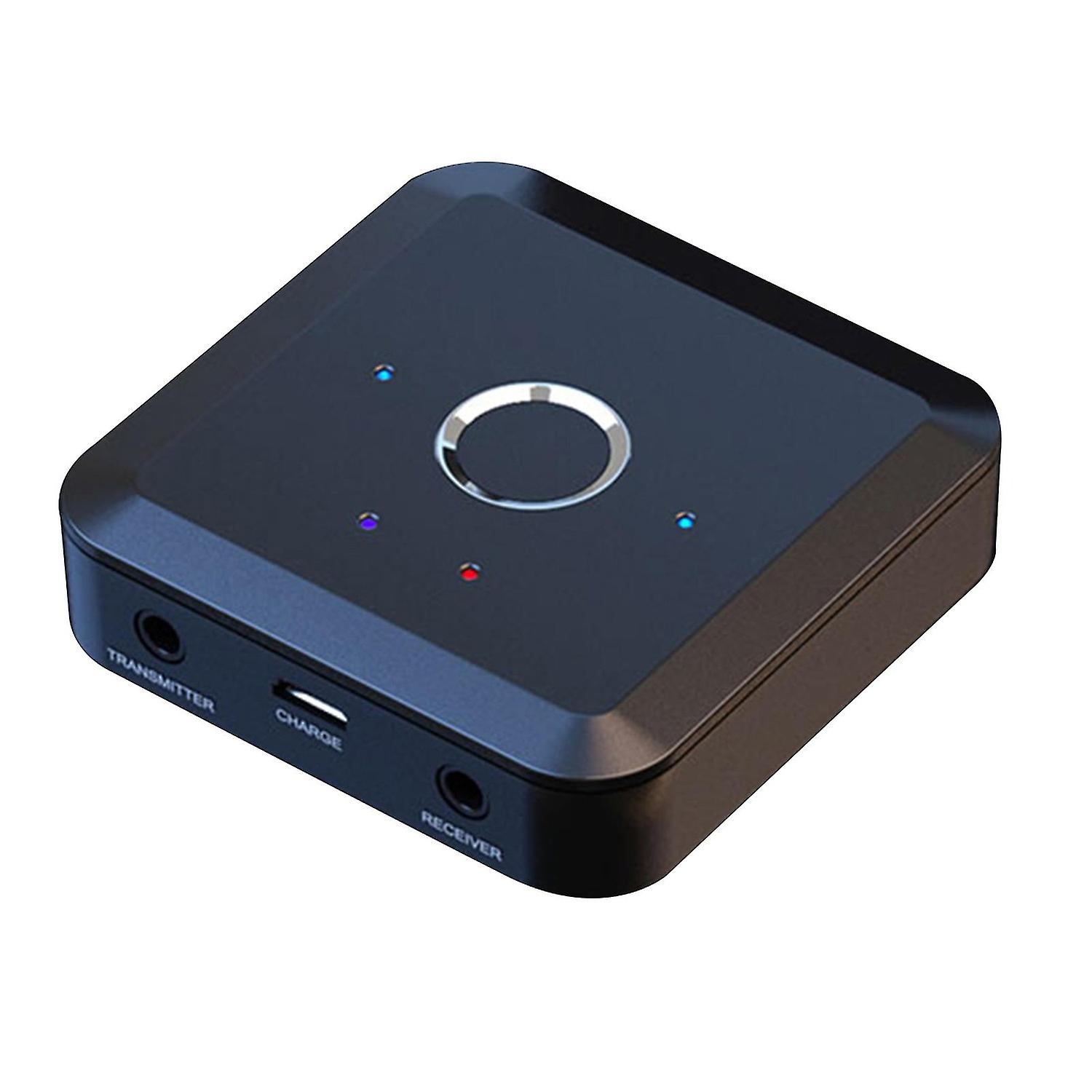 Wireless Transmitter Hands-free Calling APTX Adaptive Bluetooth-compatible5.2 3.5mm 2 in 1 Stereo Mu