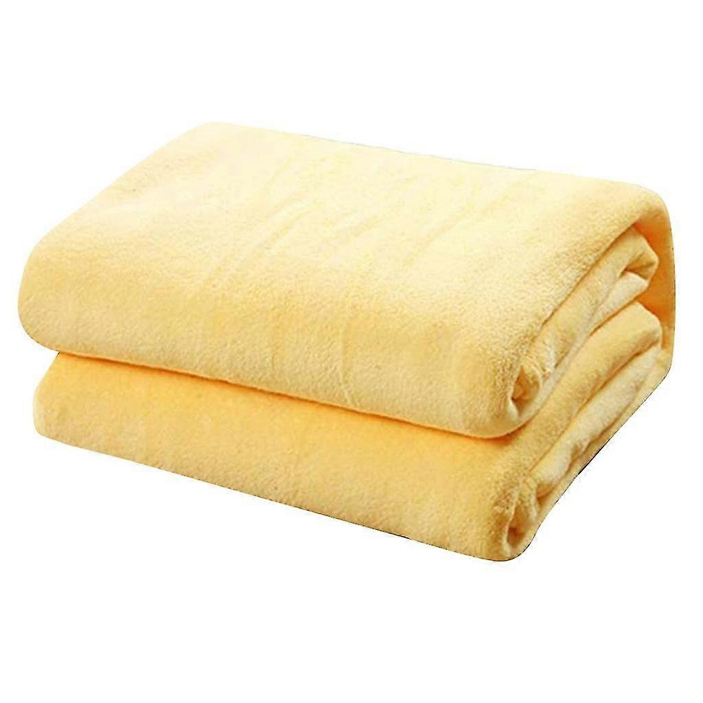 Super Soft Warm Solid Warm Micro Plush Fleece Blanket Throw Rug Sofa Bedding