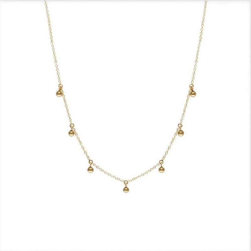 Rose Gold with Created Fire Opal Necklaces