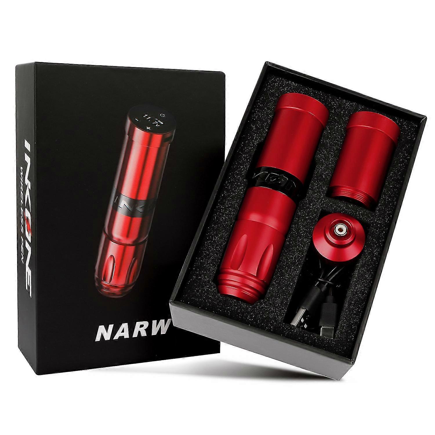 Wireless Tattoo Pen Machine Battery Powerful Coreless Motor Touch Screen Led Display Cartridge Needles Gun Body Art
