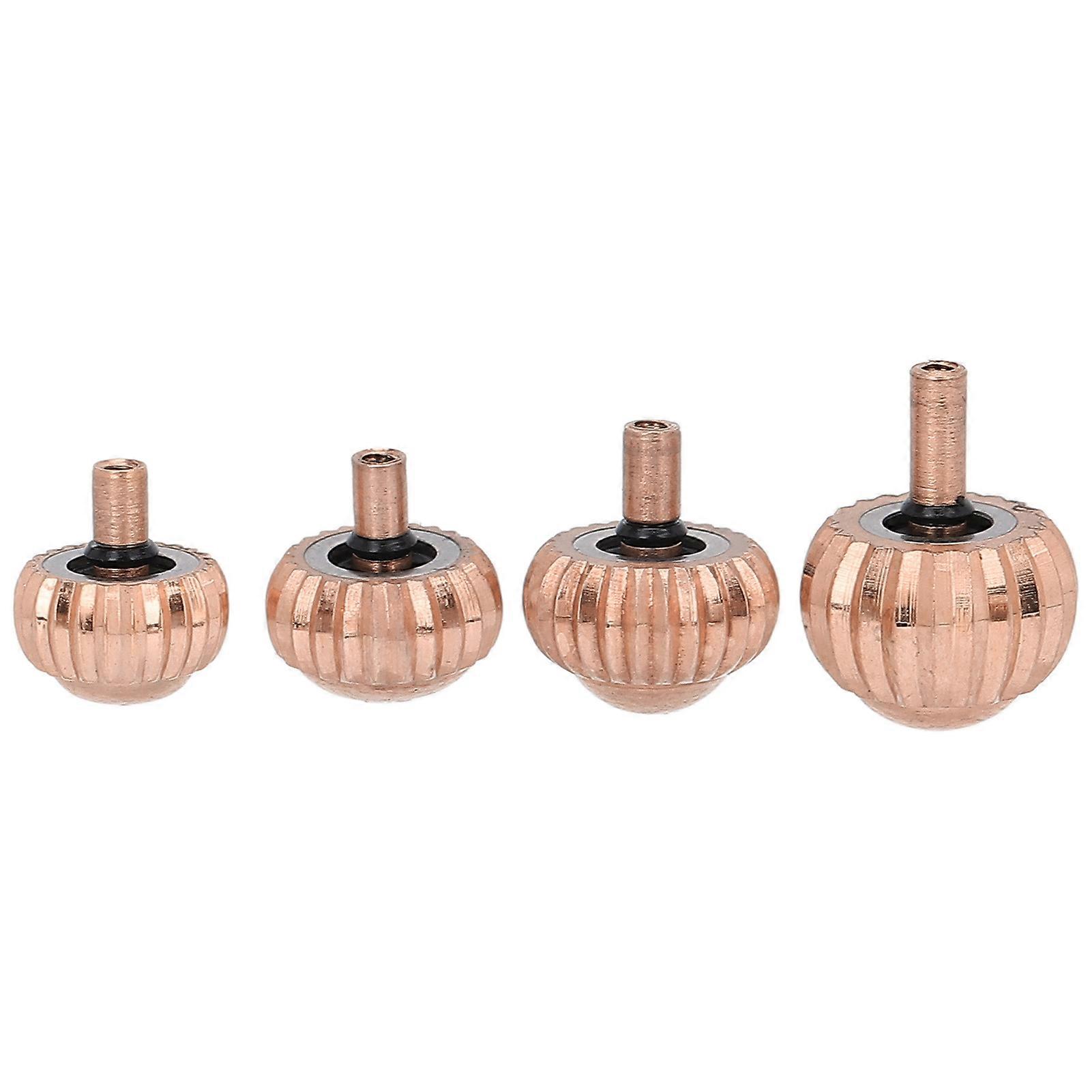 4pcs Watch Crown Replacement Alloy Multiple Sizes Portable Durable Watch Repair Tools