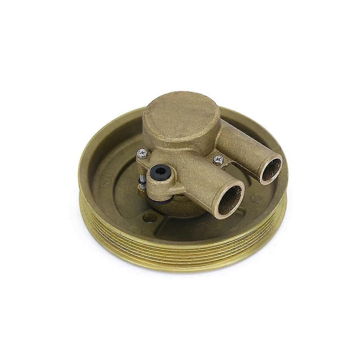 3812519 Raw Sea Impeller Water Pump With Serpentine Pulley For V6 V8 4.3 5.0 5.7 21212799