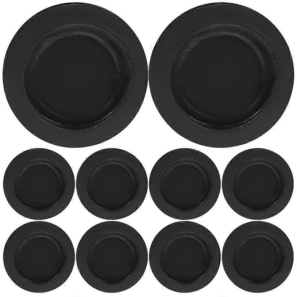 10 قطع المطاط توفير مربع استبدال التوصيل أصبع البنك المقابس المطاط أصبع سدادات البنك