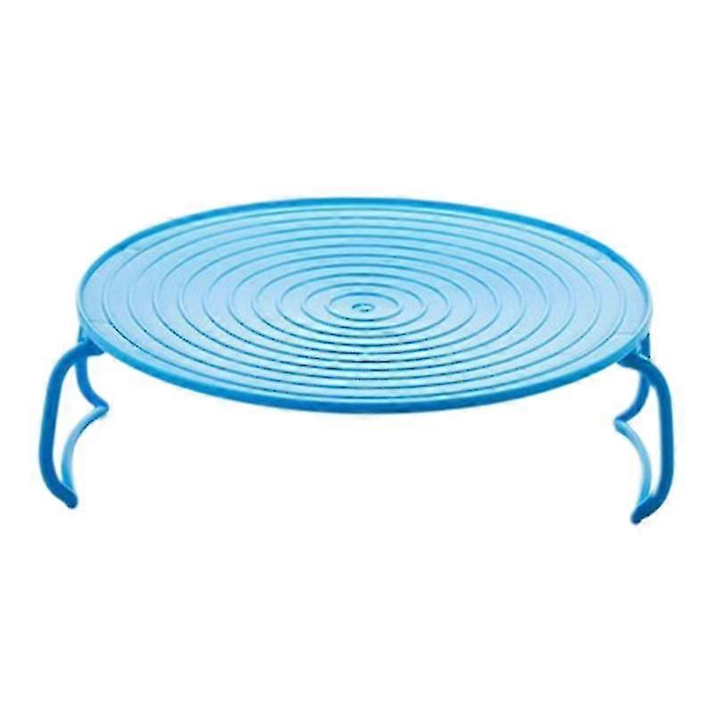 Multifunctional Plastic Microwave Oven Shelf Foldable Tripod Design Steaming