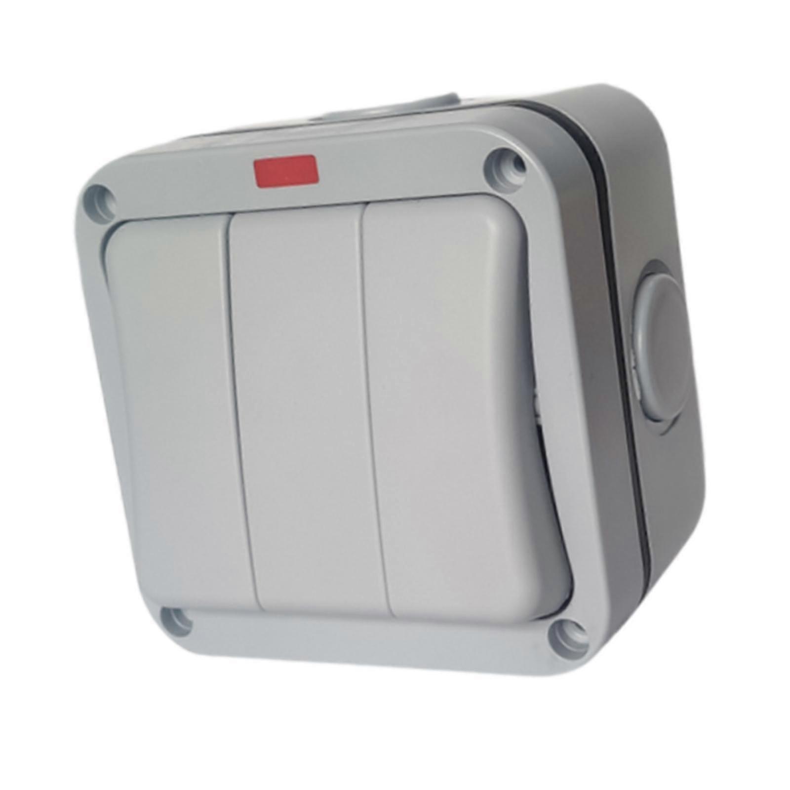 Comutator impermeabil IP66 Comutator de perete robust pentru șantierul de construcții al terasei de grădină